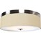 Access Lighting Mia, LED Flush Mount, Brushed Steel Finish, Acrylic Lens Fabric 20820LEDD-BS/ACR - alternate 1